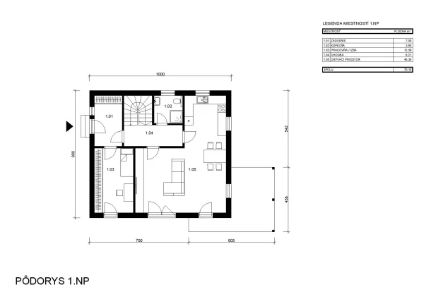 Sandra 139 – poschodový dom - 7