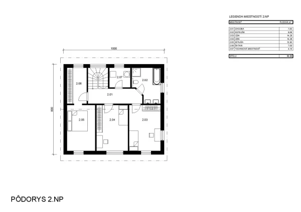 Sandra 139 – poschodový dom - 6